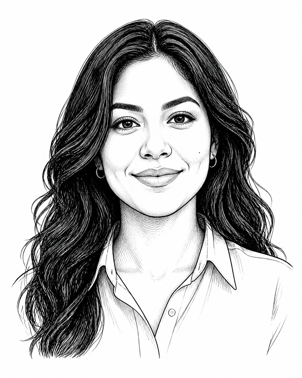 Illustrated portrait placeholder of Lucía B