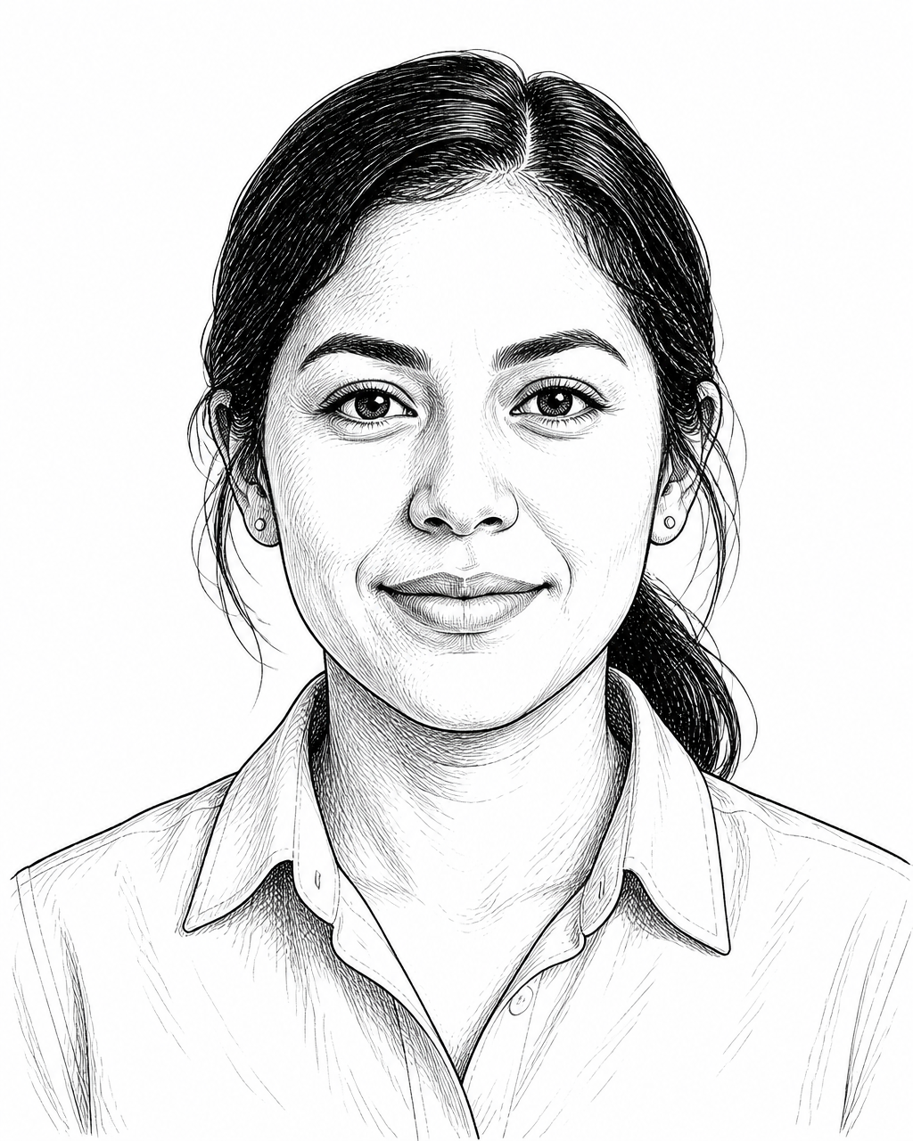 Illustrated portrait placeholder of Valentina D