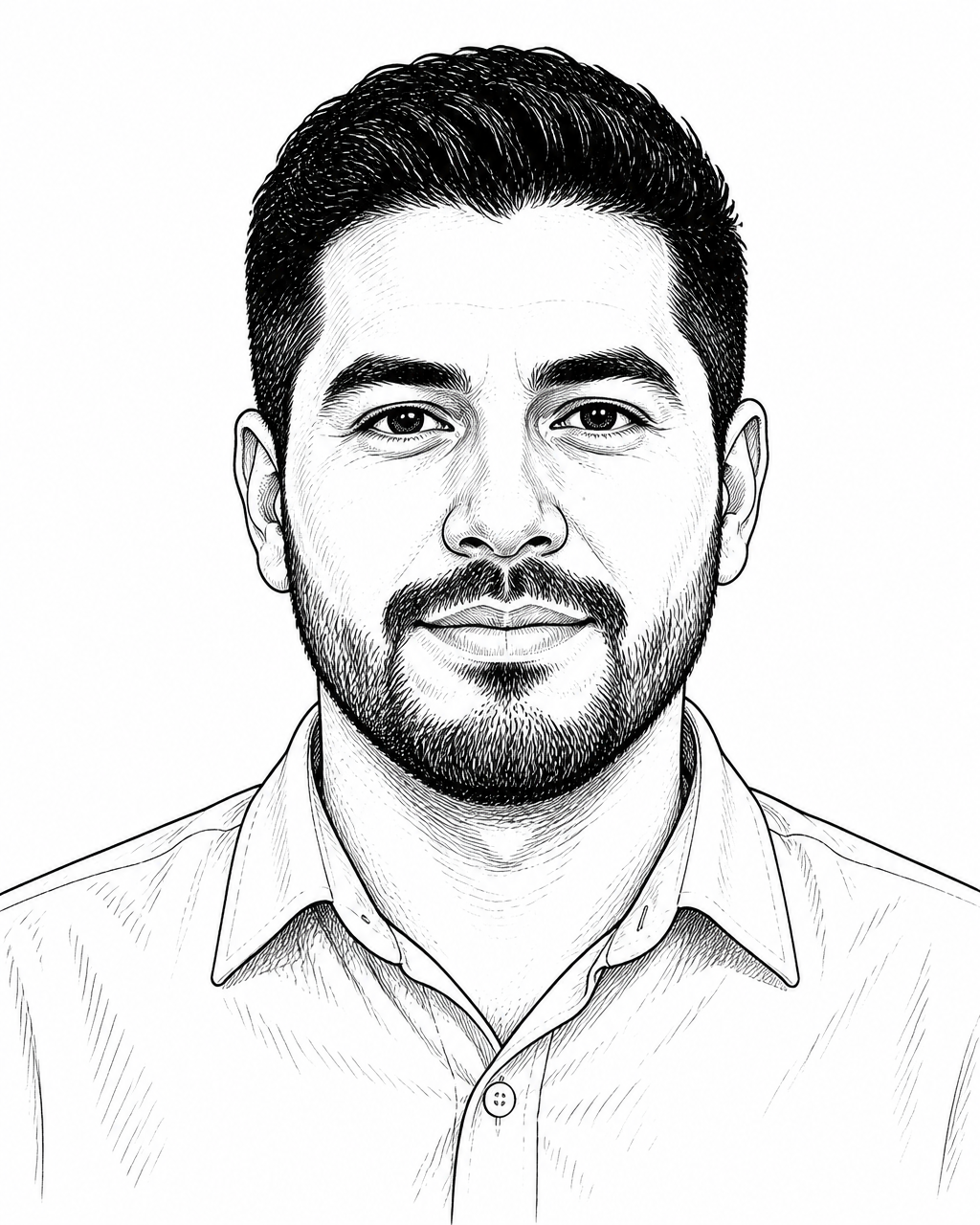 Illustrated portrait placeholder of Domingo R